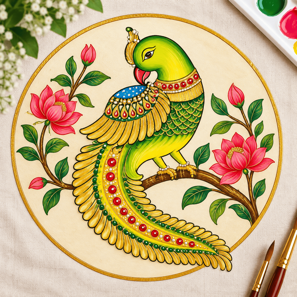Parrot Painting Course